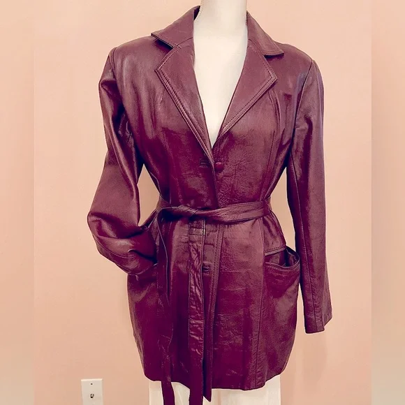 Vintage leather jacket - Picture 2 of 8